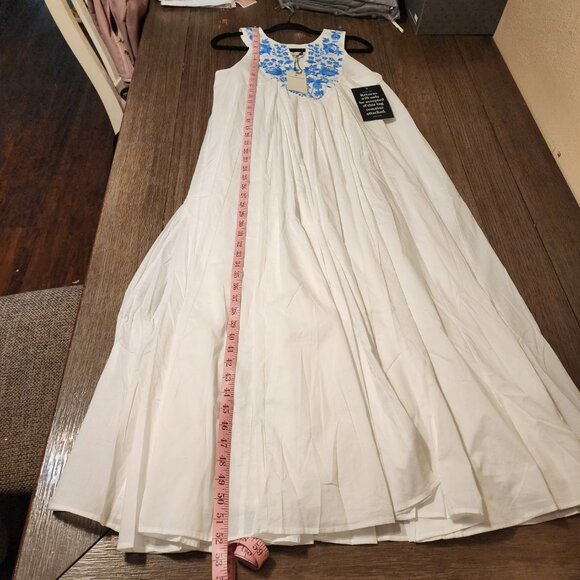 Tuckernuck White Cyprus Maxi Dress NWT Med - Picture 2 of 10